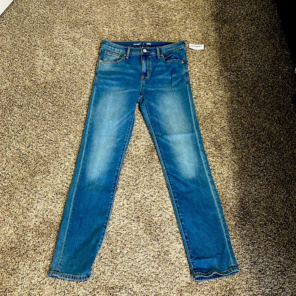 Boys size 14 skinny jeans. Old navy